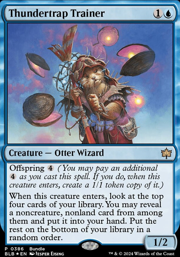 Thundertrap Trainer [#0386 Bundle Promo] (BLB-R-BUN)