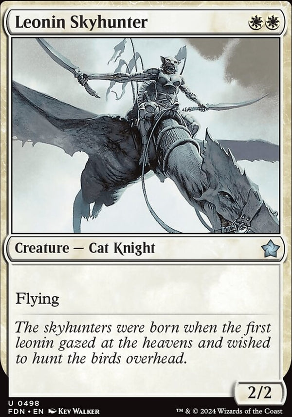 Leonin Skyhunter [#0498 Beginner Box] (FDN-U)