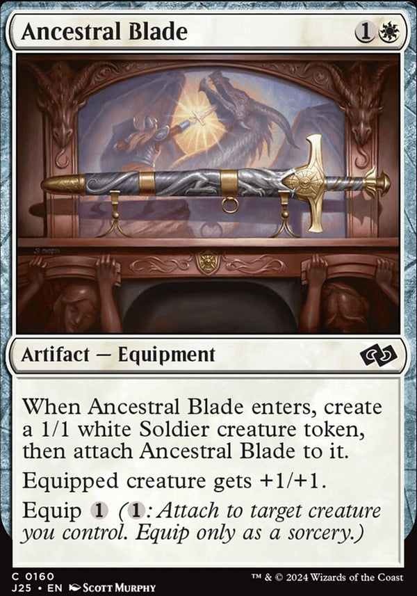 Ancestral Blade [#0160] (J25-C)