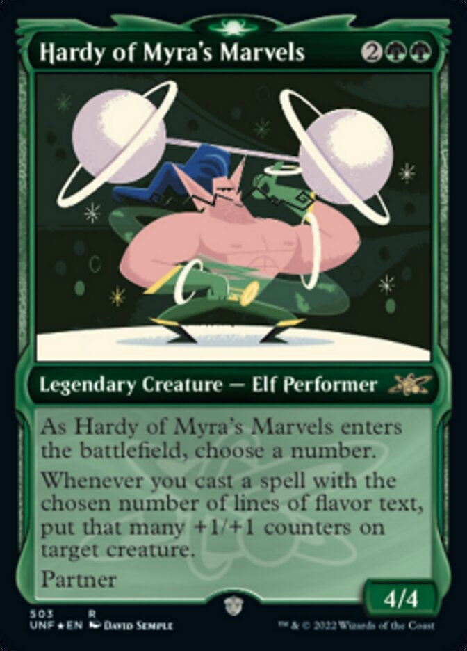Hardy of Myra's Marvels [#503 Galaxy Foil / Showcase] (UNF-R)