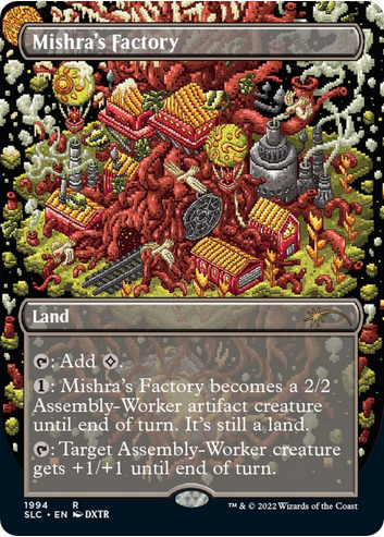 Mishra's Factory [#1994 Borderless] (SLC-R-FOIL)