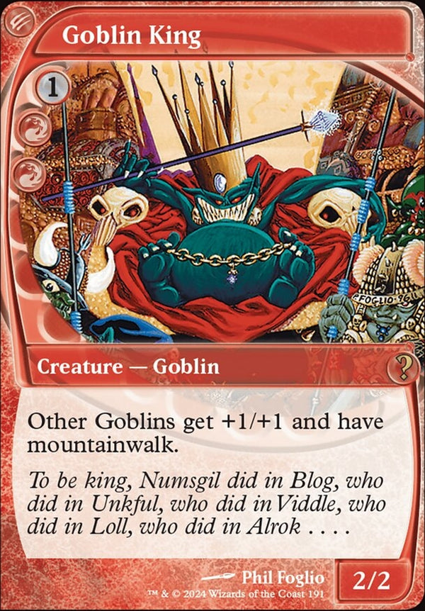 Goblin King [#0191 Future Frame] (MB2-R-FOIL)