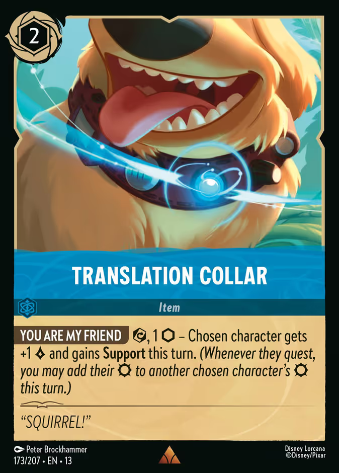 Translation Collar (173/204 - Attack of the Vine!) Rare