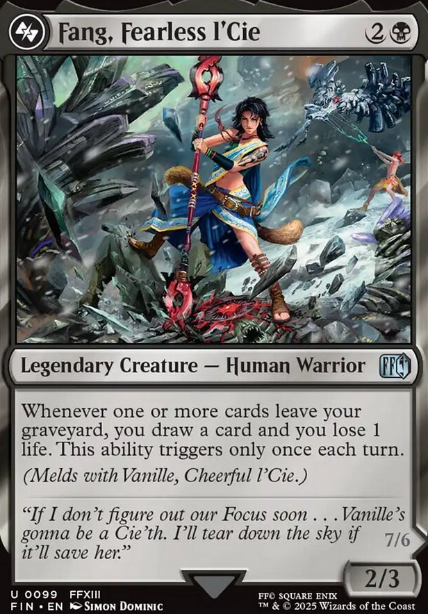 Fang, Fearless l'Cie // Ragnarok, Divine Deliverance [ #0099 ] (FIN-U)