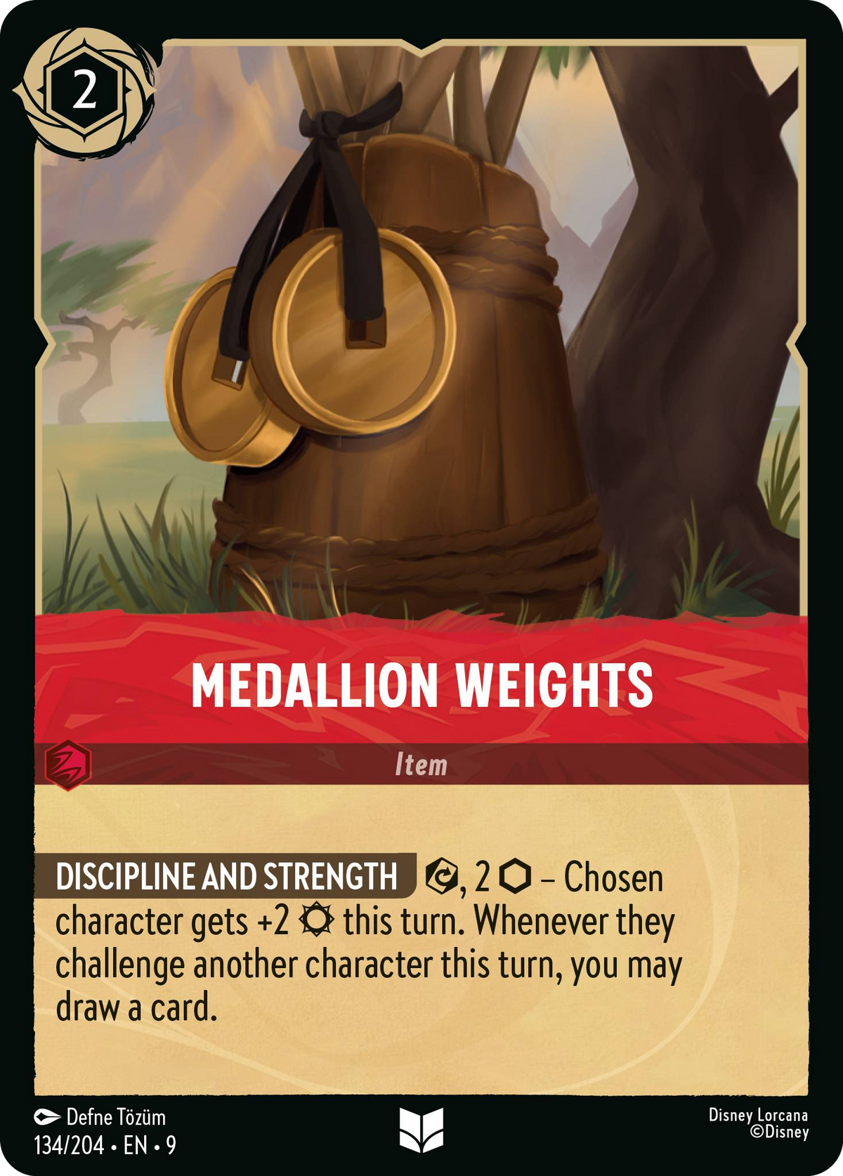 Medallion Weights (134/204 - Fabled)  Uncommon