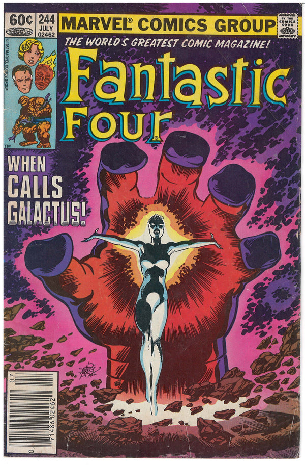 Fantastic Four (1961 Series) #244 (7.0) 1st Frankie Raye as Nova
