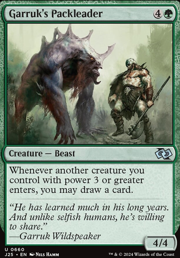 Garruk's Packleader [#0660] (J25-U)