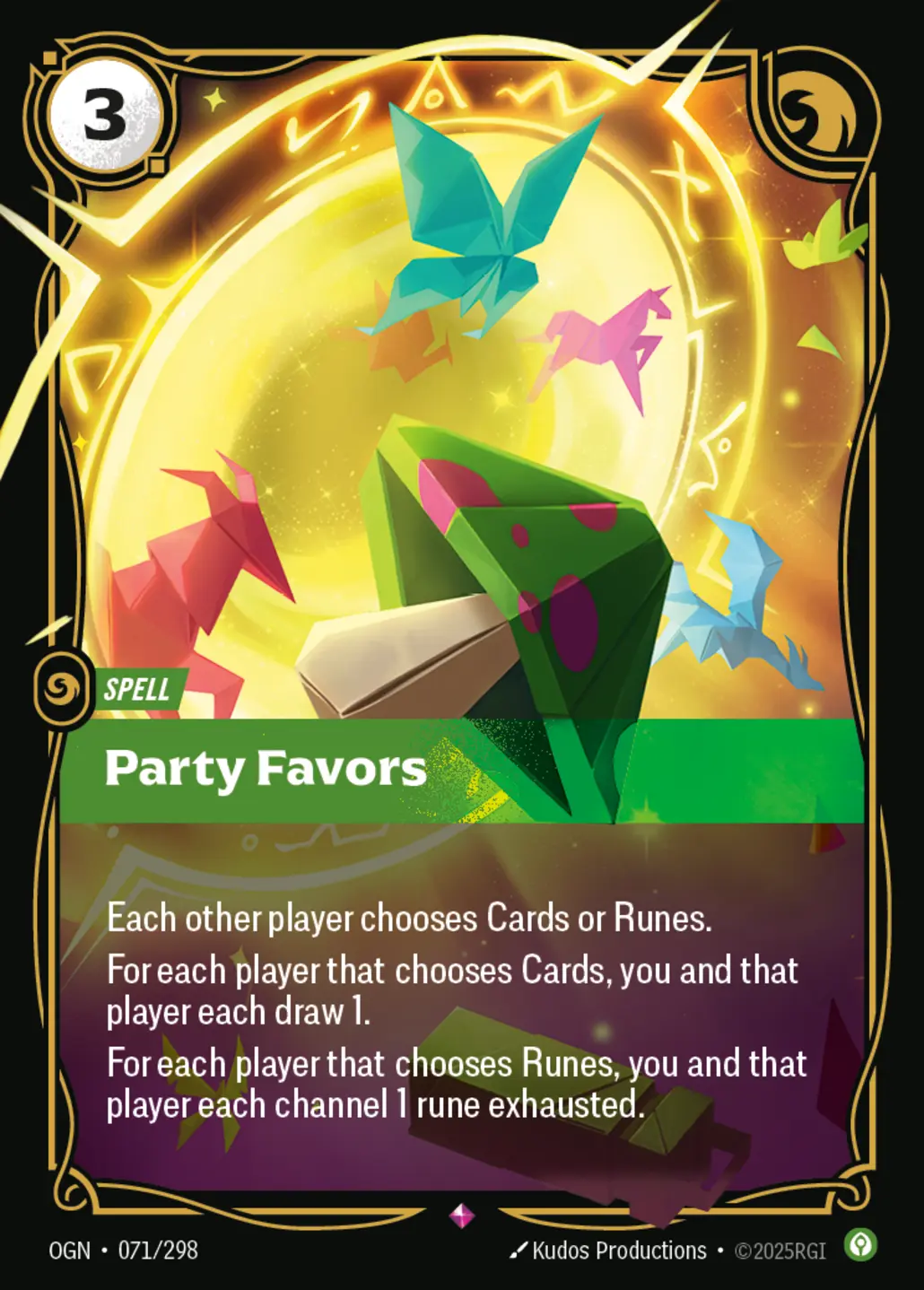 Party Favors - 071/298 (OGN) Rare