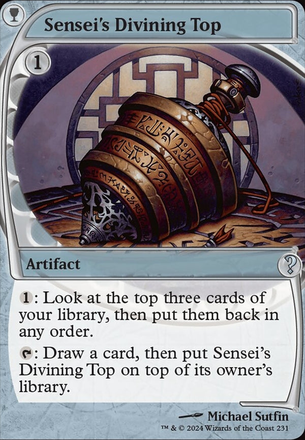 Sensei's Divining Top [#0231 Future Frame] (MB2-U-FOIL)