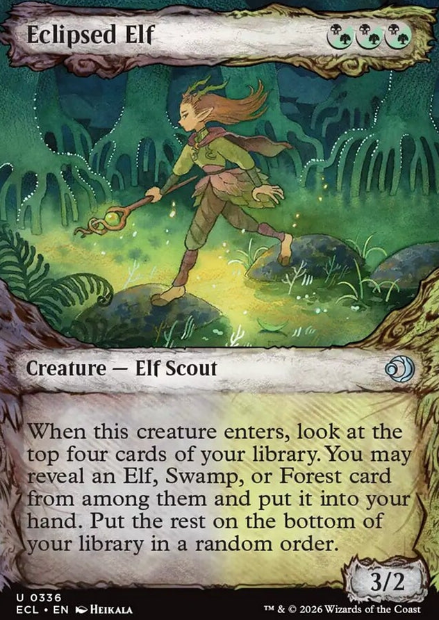 Eclipsed Elf [ #0336 Showcase ] (ECL-U)