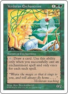 Verduran Enchantress (5ED-R)