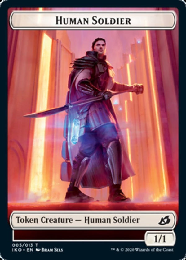 Human Soldier Token [005/012] (IKO-T)