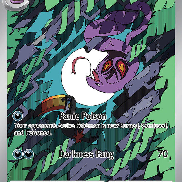 Arbok - 176/162 (TEF) Illustration Rare - Near Mint Holofoil