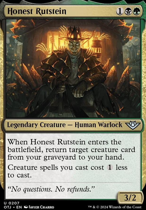 Honest Rutstein [#0207] (OTJ-U-FOIL)