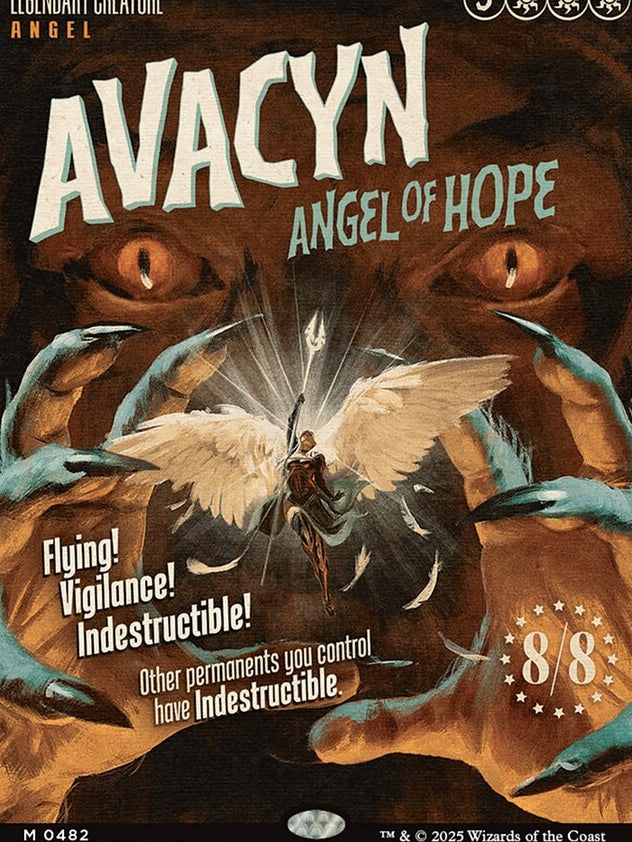 Avacyn, Angel of Hope [ #0482 Showcase ] (INR-M-FOIL)