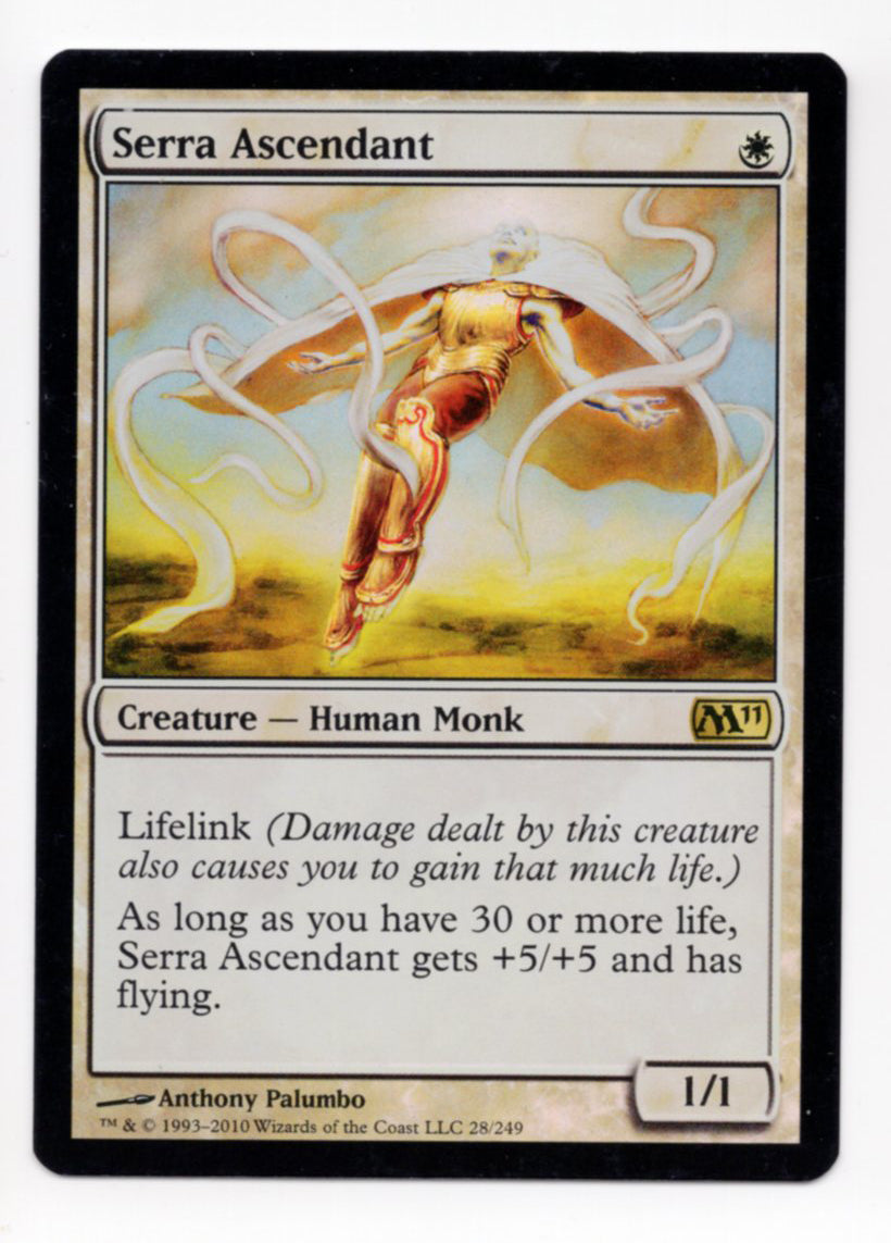 Serra Ascendant (M11-R-FOIL) Light Play
