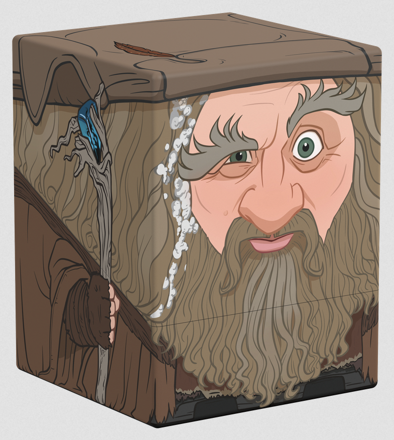 Ultimate Guard: Squaroes - 100+ Deckbox:  Hobbit - Radagast the Brown (Chase)