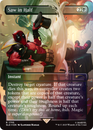 MTG: Secret Lair - Secret Lair x Marvel's Deadpool Foil Edition MTG: Secret Lair - Secret Lair x Marvel's Deadpool Foil Edition