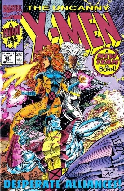 Uncanny X-Men (1981 Series) #281 (9.4) 1st Trevor Fitzroy