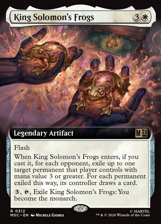 King Solomon's Frogs [ #0312 Extended Art ] (MSC-R)