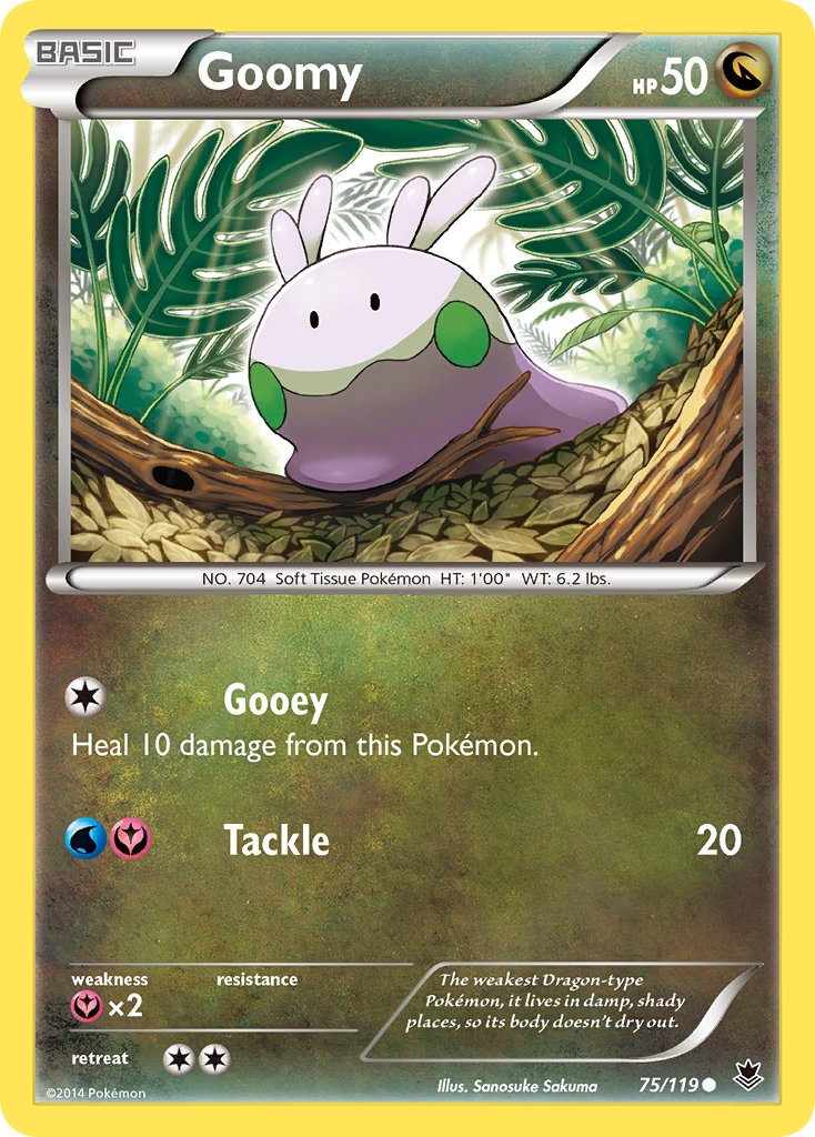 Goomy - 075/119 (PHF) Common - Near Mint