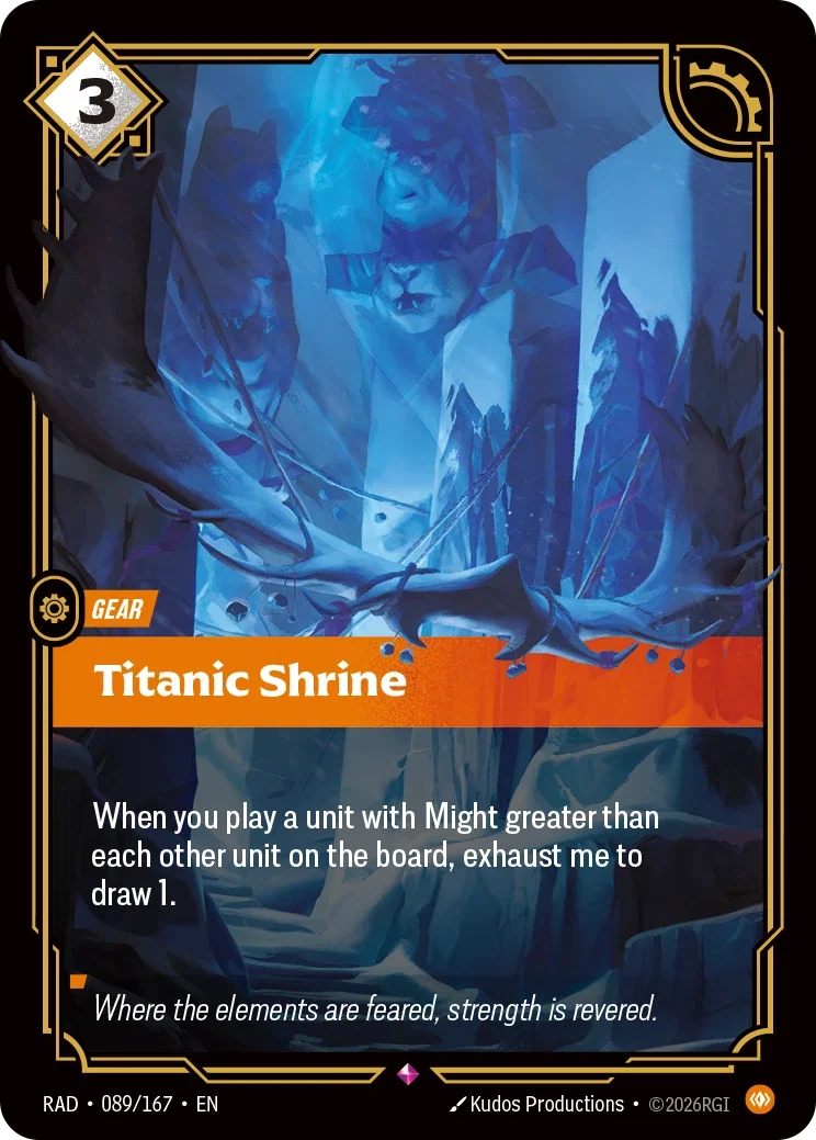 Titanic Shrine - 089/167 (RAD) Rare
