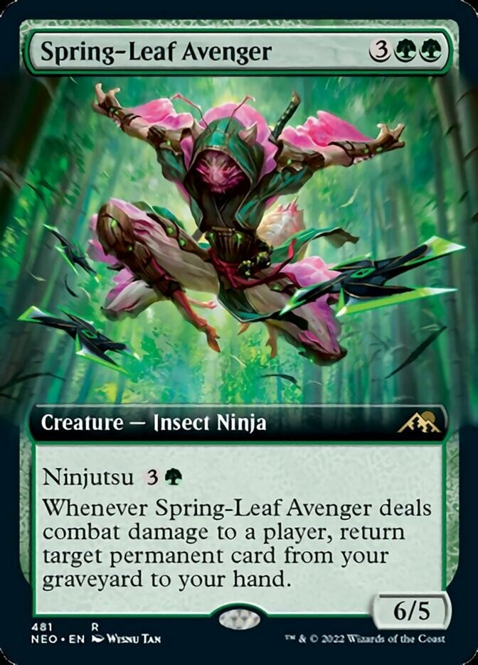 Spring-Leaf Avenger [ #481 Extended Art ] (NEO-R)