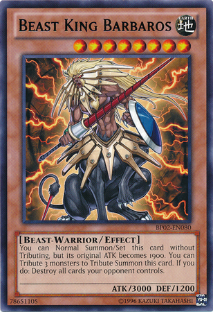 Beast King Barbaros (Mosaic Rare) (BP02-EN080) Mosaic Rare - Near Mint Unlimited