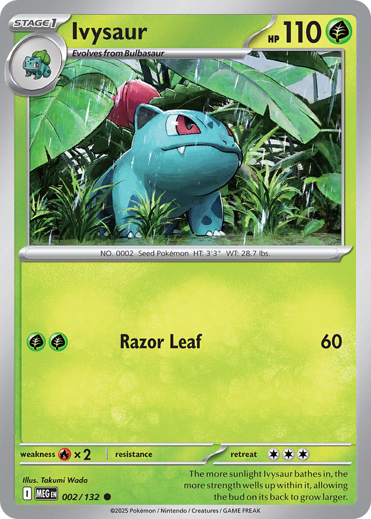 Ivysaur - 002/132 (MEG) Common