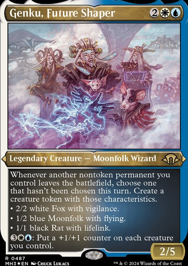 Genku, Future Shaper [#0487 Etched Foil] (MH3-R)