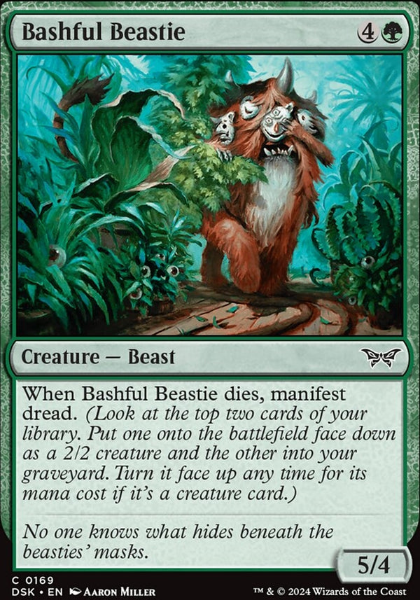 Bashful Beastie [#0169] (DSK-C-FOIL)