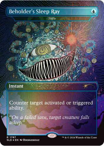Beholder's Sleep Ray - Stifle [#1787] (SLD-R-FOIL)