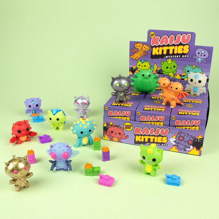 Kaiju Kitties Series 1 - Display
