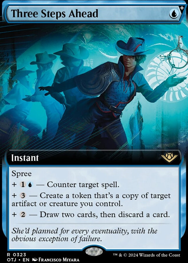 Three Steps Ahead [#0323 Extended Art] (OTJ-R)