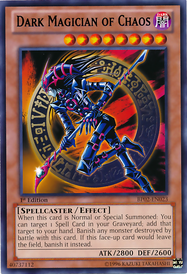 Dark Magician of Chaos (BP02-EN023) Rare - Near Mint 1st Edition