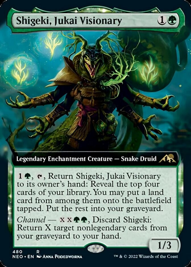 Shigeki, Jukai Visionary [ #480 Extended Art ] (NEO-R)