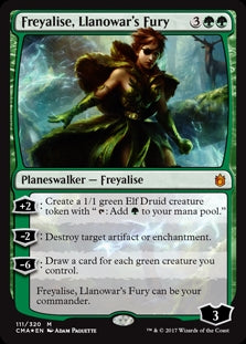 Freyalise, Llanowar's Fury (CMA-M-FOIL)