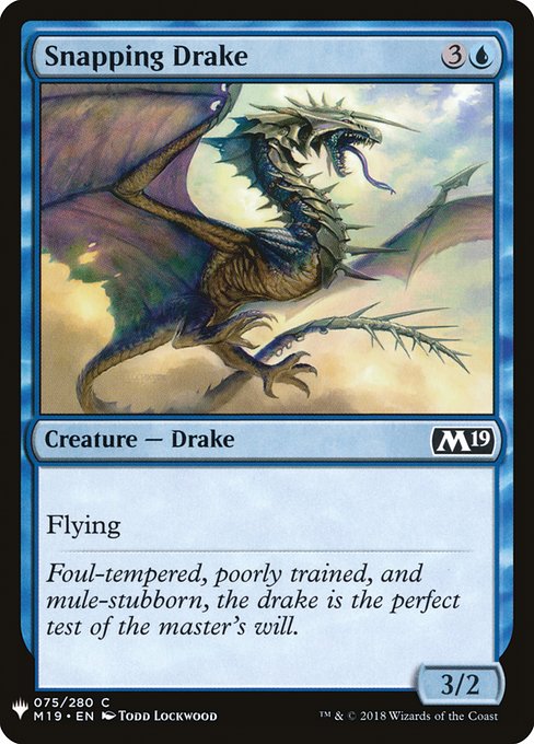 Snapping Drake [Mystery Booster #0499] (M19-C)
