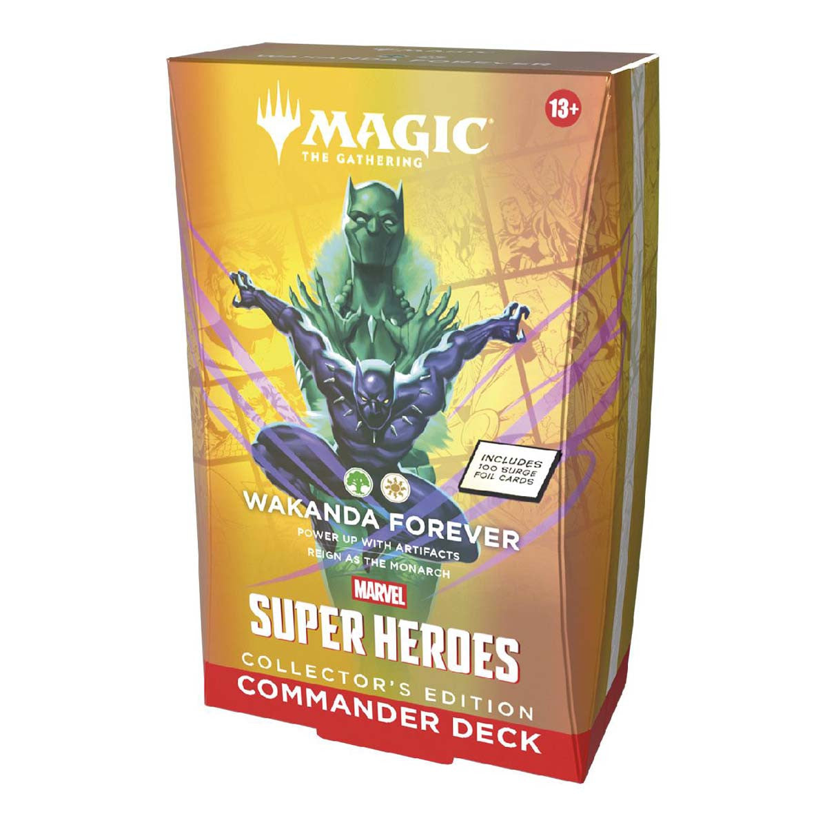 Ptown Only MTG: Universes Beyond: Marvel Super Heroes - Collector Commander Deck: Wakanda Forever (GW) (Release Date: 06.19.26) DELAYED