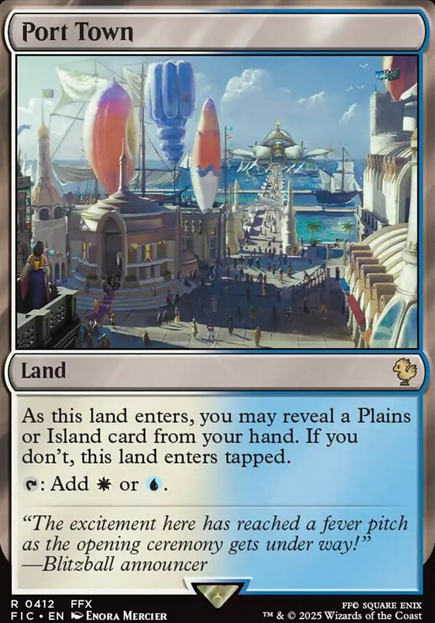 Port Town [ #0412 Surge Foil ] (FIC-R)