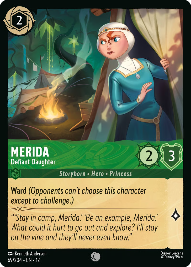 Merida - Defiant Daughter (069/204 - Wilds Unknown) Common