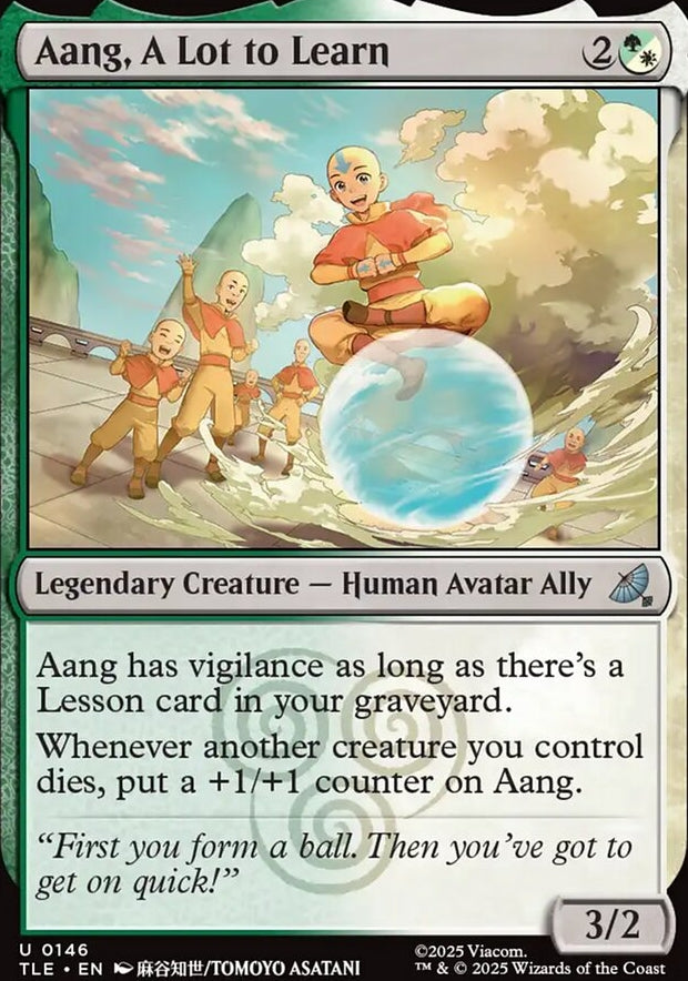 Aang, A Lot to Learn [ #0146 ] (TLE-U)