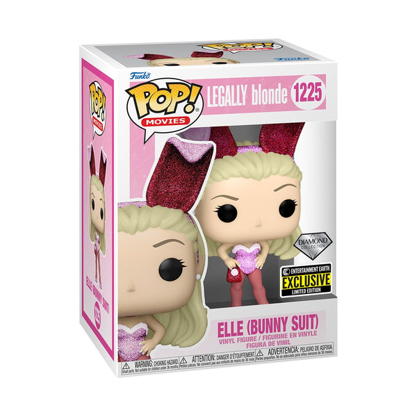 POP Figure: Legally Blonde #1225 - Elle (Bunny Suit) (EE) (Glitter)