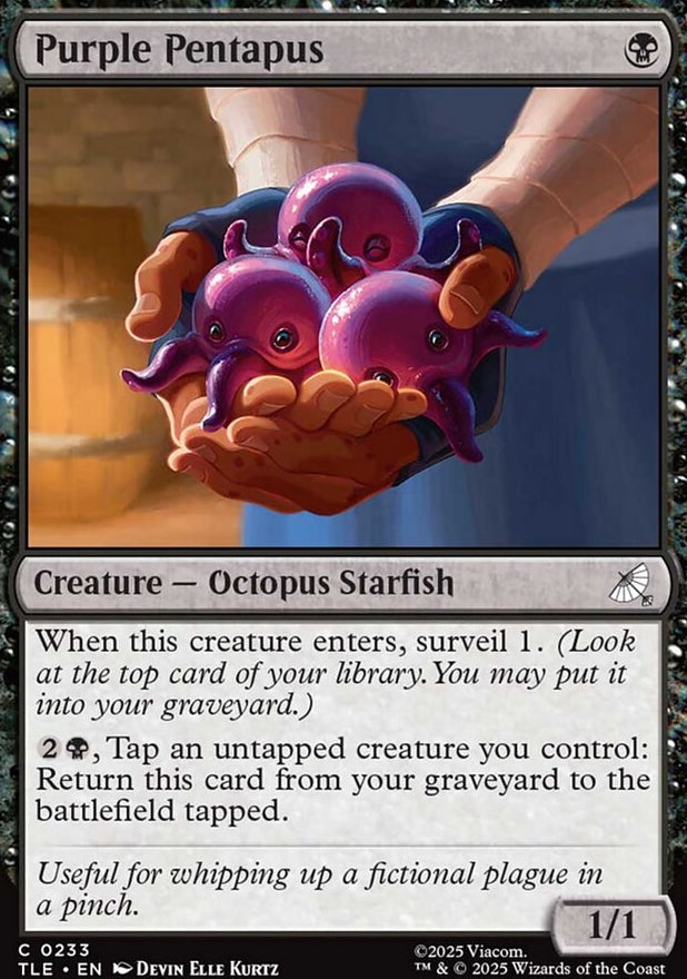 Purple Pentapus [ #0233 ] (TLE-C)
