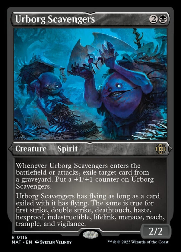 Urborg Scavengers [#0115 Etched Foil] (MAT-R)