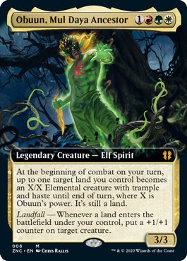 Obuun, Mul Daya Ancestor [#008 Extended Art] (ZNC-M)