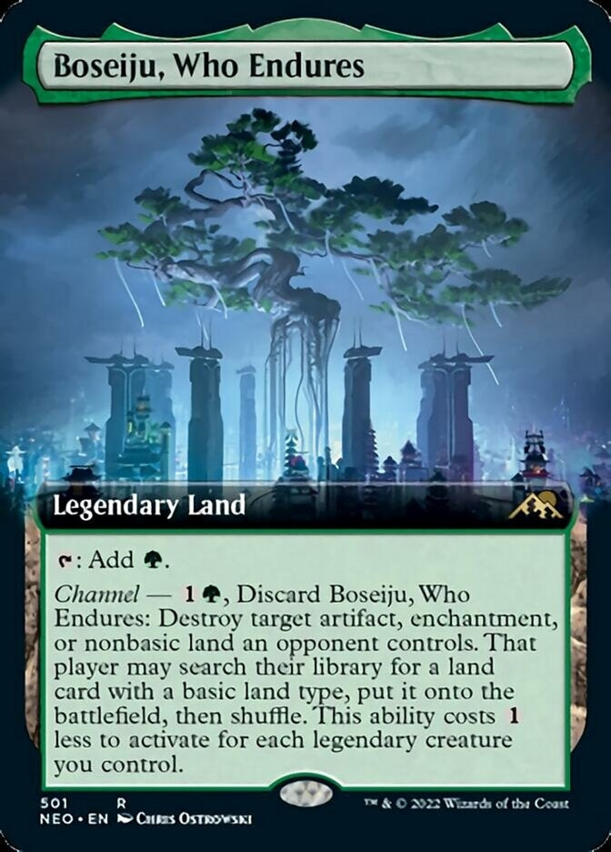 Boseiju, Who Endures [ #501 Extended Art ] (NEO-R)