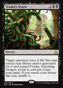 Vraska's Scorn [#200] (RIX-R-PD)