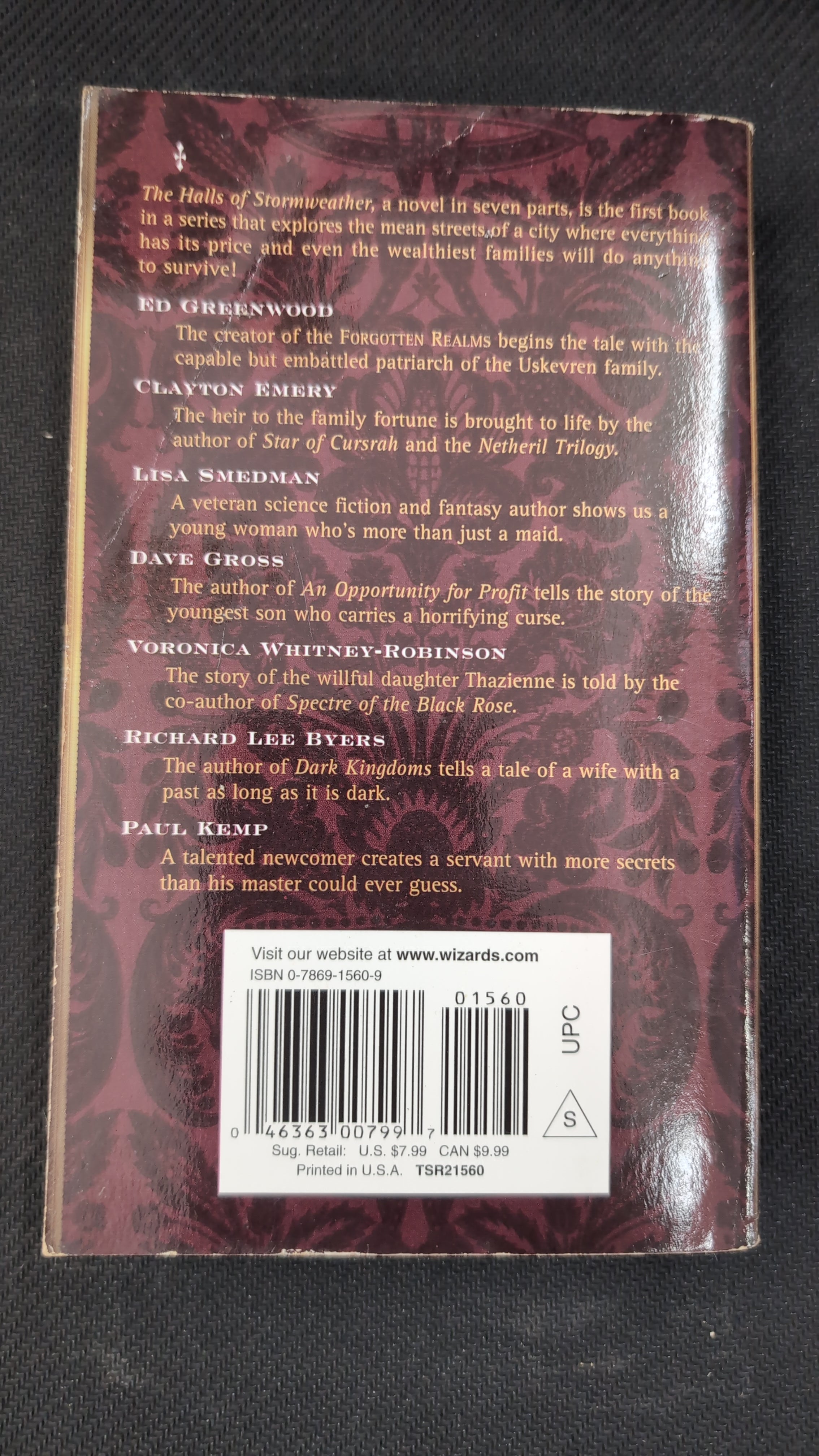 Forgotten Realms: The Halls of Stormweather [ Paperback ] (USED)