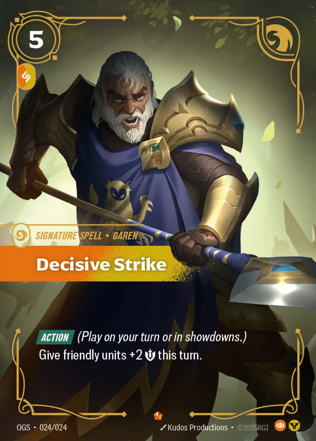 Decisive Strike - 024/024 (OGS) Epic